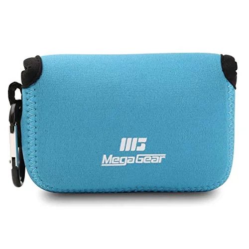 MegaGear MG791 Nikon Coolpix W100, S33 Ultraleichte Kameratasche aus Neopren - Blau