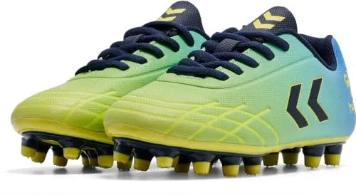 Hummel TOP Star F.G. LC JR. Limeade 34 - Sportliche Kinderschuhe - Vielseitige und griffige Außensohle für optimalen Halt beim Spielen und Sport. Ideal für aktive Kinder!