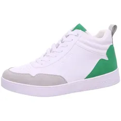 Bugatti Damen Fergie Sneaker, White, 37 EU - Stylische Damenschuhe mit synthetischem Obermaterial, ideal für den Alltag und bequem durch den Gummiverschluss.
