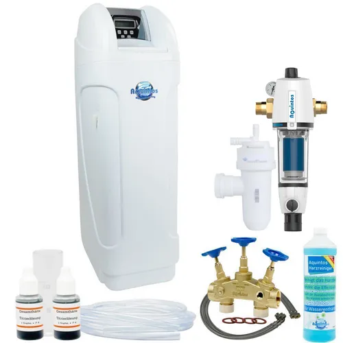 Wasser Enthärtung Entkalkung kalkfrei Kalkschutz Einfamilienhaus Komplettset