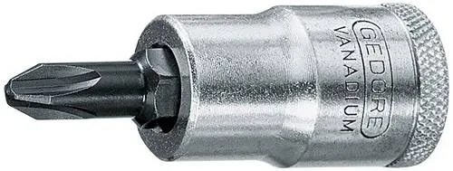 Gedore IKS 19 2 6656650 Kreuzschlitz Phillips Schraubendrehereinsatz PH 2 1/2
