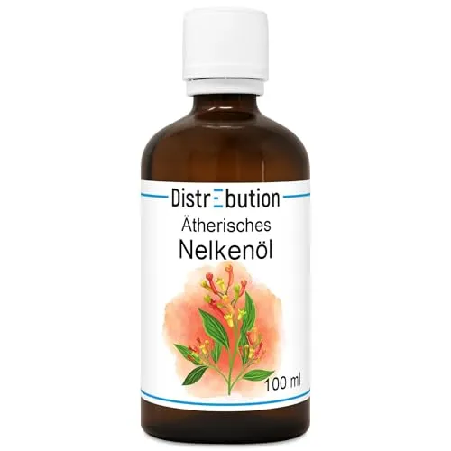 Nelkenöl Ätherisches Öl 100% Naturrein 100ml Nelken Duftöl Aromatherapie