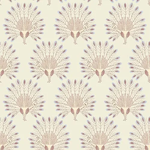 Superfresco Easy Vintage Peacock Lila Vliestapete | Tapeten Wohnzimmer, Wandverkleidung | Einfach anzubringen und zu Entfernen 1005 x 52