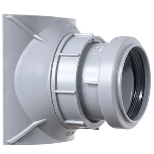 Airfit Schraubabzweig 21050AZ DN 110 x 50 - Sanitärinstallation mit hoher Temperaturbeständigkeit, ideal für sichere und zuverlässige Rohrverbindungen ohne zusätzliches Sicherheits-Set.