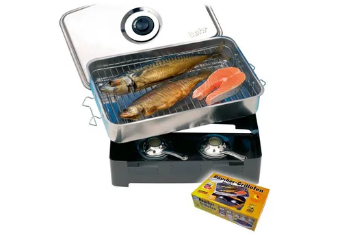 Behr Räucherofen Behr Räucherofen Edelstahl Tischräucherofen Grill Smoker