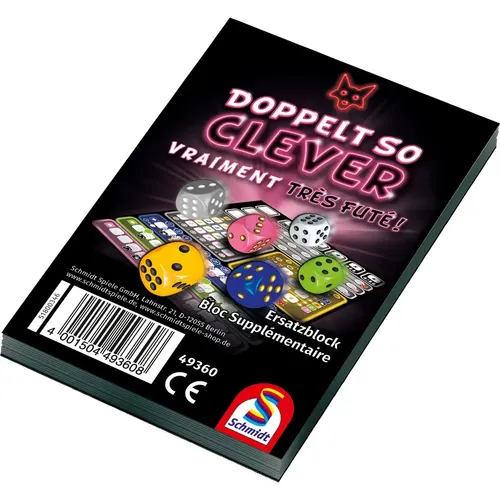 Schmidt Spiele Doppelt so clever Ersatzblock