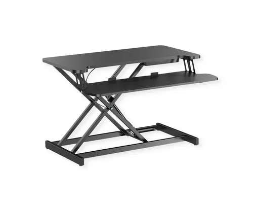 VALUE Monitor-Halterung – Höhenverstellbarer Schreibtischaufsatz 800 x 400 mm - Monitor-Halterungen, verwandeln Sie Ihren Schreibtisch in einen ergonomischen Arbeitsplatz. Stufenlos höhenverstellbar für optimale Sitz- und Stehposition und steigert Ihr Wohlbefinden.