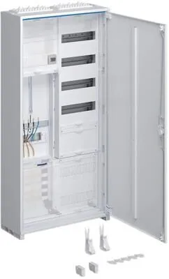 Hager Komplettschrank 1 ZP, 3-P., APZ, zRfZ ZB323N16T