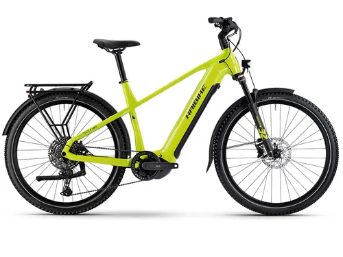Haibike Trekking 5 - High 2025 - lime/black glänzend - E-Bike für alle Abenteuer, mit leistungsstarkem Yamaha PW-S2 Motor und 720 Wh Akku für lange Touren. Ideal für Pendler und Freizeitfahrer.