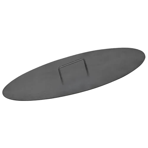 BBQ-Toro Feuerschalen Deckel für Ø 80 cm - Grills | Robuste Abdeckung für Feuerschalen, schützt zuverlässig vor Funkenflug und Witterungseinflüssen – für sicheres Feuervergnügen im Freien.