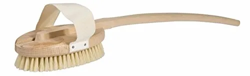 Bürstenhaus Redecker Badebürste mit hellen Borsten - Hochwertige Badebürste mit sanften, hellen Borsten für eine angenehme Reinigung. Ideal für die tägliche Körperpflege und ein entspannendes Badeerlebnis.