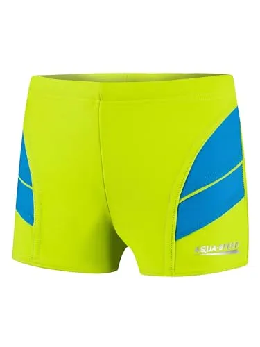 Aqua Speed Badehose 128 cm - Chlorresistent & Enganliegend - Badehosen für Kinder, chlorresistentes Stretchgewebe für maximale Beweglichkeit und sicheren Halt, robust gegen Sand & Salzwasser, ideal für Schwimmbad und Strand.