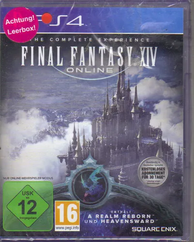 Final Fantasy XIV Online: The Complete Experience (Sony PlayStation 4, 2015)