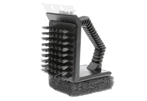 Grillreinigungsbürste, schwarz