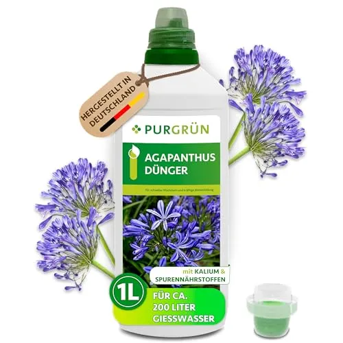 Purgrün Agapanthus Dünger, NPK 3+5+7, 1 Liter von Purgrün