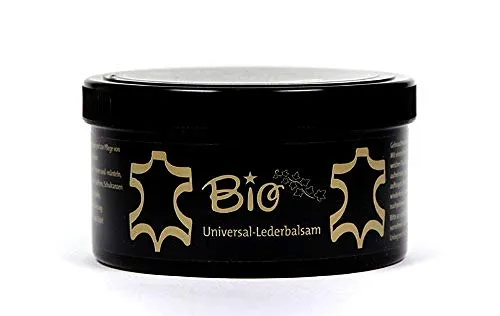Bio Lederbalsam 250ml in schwarzer Dose