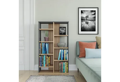 Produktbild DEMA Home Standregal Keota, Bücherregal & Raumteiler 123x72, Elegant