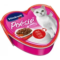 Vitakraft Poésie® + Rind & Karotte in Sauce 85g von Vitakraft