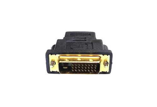 conecto Adapter 24+1-poliger DVI-D-Stecker auf HDMI-Buchse vergoldet schwarz Video-Adapter