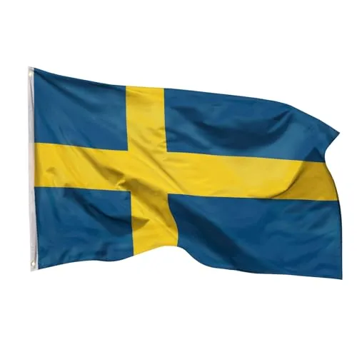 Aricona Schweden Flagge 90x150cm von Aricona