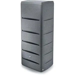 Prosperplast Regentonne Arves Tower, 720 Liter - Regentonne & Wasserzapfstellen, frost- und UV-beständig mit 720 Liter Fassungsvermögen, ideal zur Regenwassernutzung und umweltfreundlich!