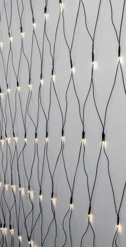 Star Trading LED Lichternetz Crispy Ice White