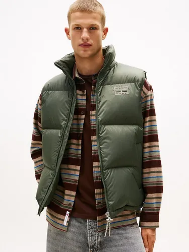 Tommy Jeans Steppweste ALASKA DOWN VEST Regular fit mit abnehmbarer Kapuze