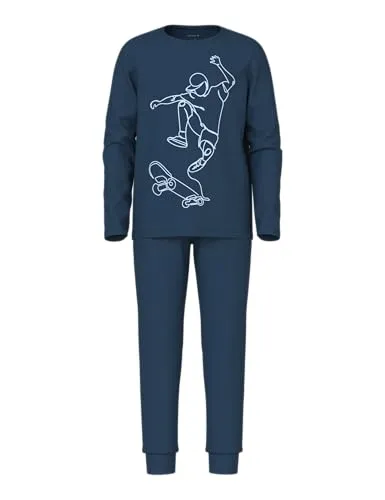 Name IT Jungen Nkmnightset Titan Skater Noos, Titan, 98-104 EU