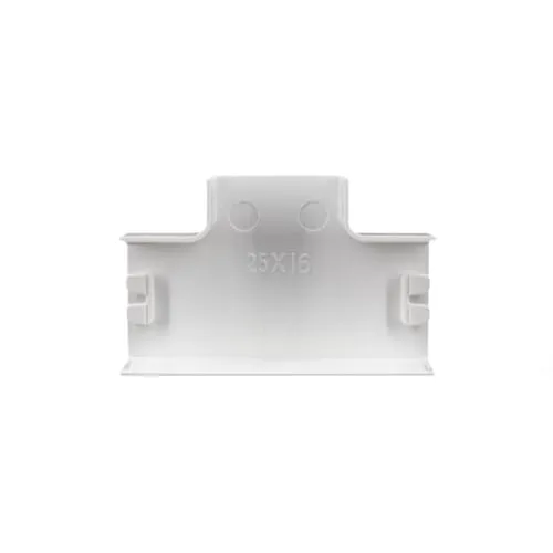 yourDroid 10x Kabelkanal T-Stück 25x16 weiss