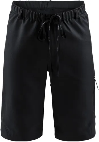 Craft Bike XT Shorts Jugend black/white (Größe 122-128) - Funktionelle und strapazierfähige Radsport-Shorts für Kinder, mit elastischem Bund und praktischen Seitentaschen. Ideal für All Mountain und Enduro, sorgt für optimale Bewegungsfreiheit beim Radfahren.