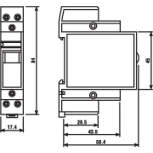 Finder 22.21.8.230.4000 Industrierelais Nennspannung: 230 V/AC Schaltstrom (max.): 20 A 1 Schließer 1 St.