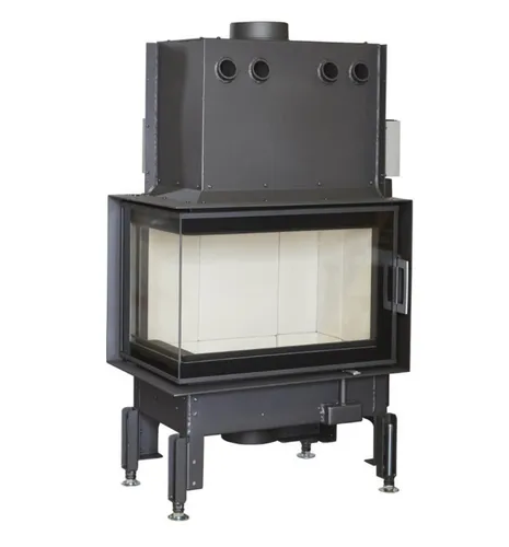 AUSTROFLAMM Kamineinsatz 63x40x42 Klapptür | Eckscheibe links/rechts | 8 kW