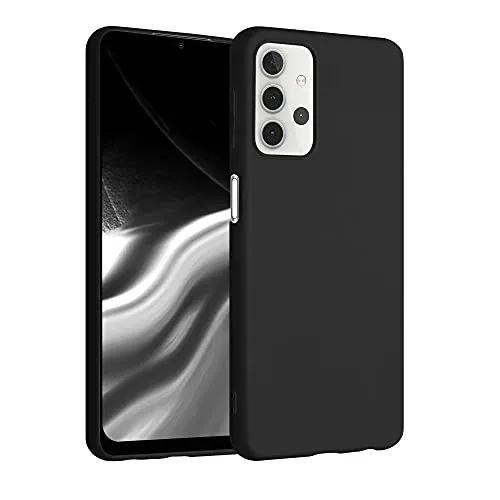 kwmobile Handyhülle für Samsung Galaxy A32 5G Hülle - TPU Case - Kabelloses Laden - Schutzhülle Cover in Schwarz matt