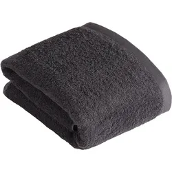 Vossen Badetuch High Line Graphit 100x150 cm - Hochwertiges Badetuch aus Textil, Oeko-Tex® zertifiziert, saugfähig und angenehm weich. Perfekt für Ihr Badezimmer, Made in Austria.