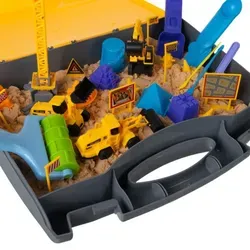 Kreatives XXL-Bauset mit kinetischem Sand