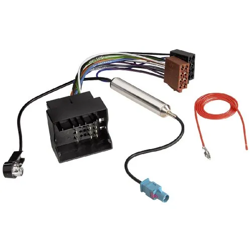 Hama Kfz-ISO-Adapter mit Phantomeinspeisung für Audi + VW