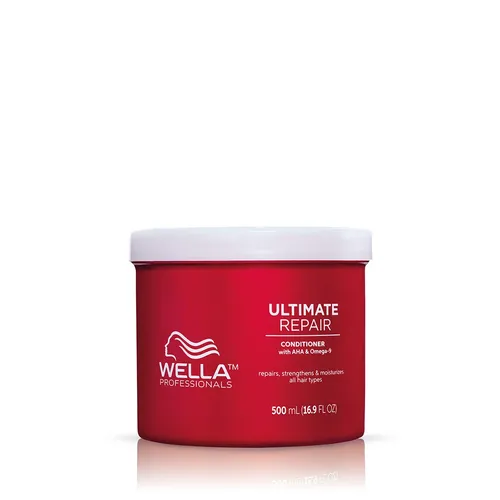 Wella Ultimate Repair Deep Conditioner 500 ml - Intensiv pflegender Conditioner für geschädigtes Haar, mit Keratin und Pro-Vitamin B5 für tiefenwirksame Regeneration und langanhaltende Feuchtigkeit.