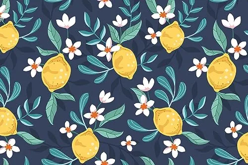 Queence Küchen Spritzschutz Zitronen 60x40 cm - Spritzschutz für die Küche aus hitzebeständigem Alu-DiBond, schützt effektiv vor Fettspritzern und ist leicht zu reinigen. Ideal für Herd und Spüle, modernes Design für jede Küche.