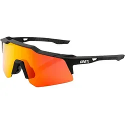 100Percent Eyewear Speedcraft XS 60009 08 - Sportbrille in Soft Tact Schwarz - Sportbrille mit optimalem Sichtfeld und kratzfester Linse für maximalen Komfort beim Sport.