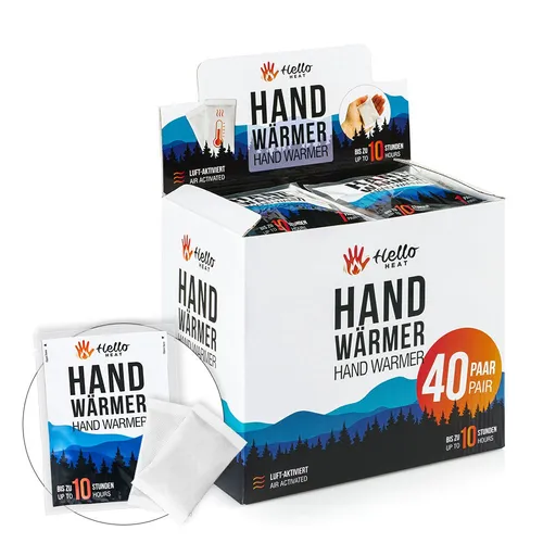 Hello Heat Handwärmer 40 Paar