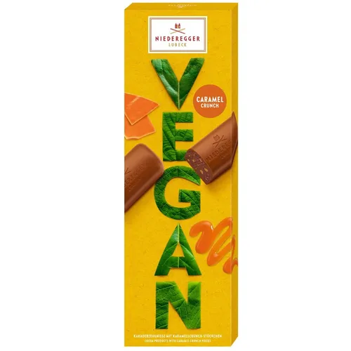 Chocolate Caramel Crunch, Vegan, 100 g, Niederegger 46 EUR/kg