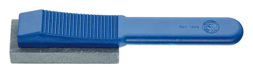 Müller Handläpper 125 mm blau K220 - HLKorn220