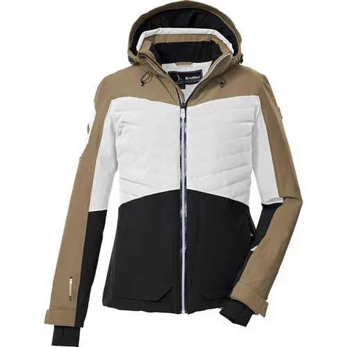 killtec KSW 30 WMN Ski Jacket gebrochenes weiss (00101) 38 - Damen Skijacke mit 10.000 mm Wassersäule, atmungsaktiv und nachhaltig. Perfekt für stilvolle Skifahrerinnen, die Funktionalität und Umweltbewusstsein schätzen.