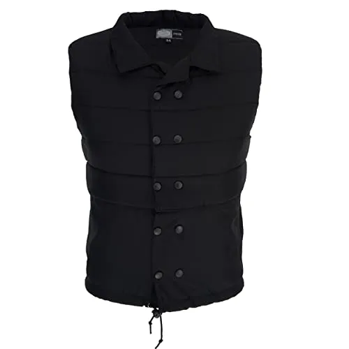 E.COOLINE PowerVital Kühlweste Unisex - Schwarz, 82-88 cm Brustumfang - Kühlweste für Erwachsene mit Nierenschutz, ideal für heiße Tage. Sie sorgt für erfrischende Kühlung und erhöht die Konzentration, während sie gleichzeitig bequem und anpassbar ist.