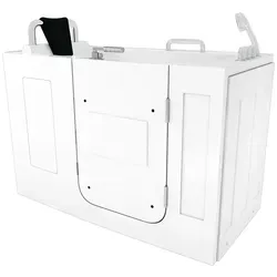 Sitzbadewanne Senioren Wanne mit Tür S07-TH-A-R 76x140cm