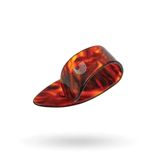 Planet Waves 5CSH4-5 Daumen Picks Celluloid Shell 5 Picks in Medium