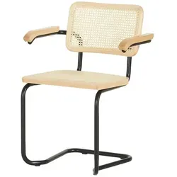 Schwingstuhl   ¦ holzfarben ¦ Maße (cm): B: 57 H: 81 T: 57.0