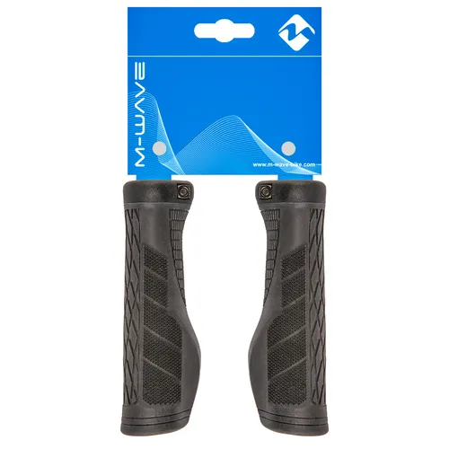Paar Lenkergriffe Fahrradgriffe ergonomisch Fahrrad M-Wave Cloud Ergo Fix 1