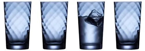 Lyngby Glas Highball-Glas Vienna 4er Set - Elegante Longdrinkgläser aus hochwertigem Glas, ideal für stilvolle Cocktails und Getränke, 450 ml Fassungsvermögen, perfekt für besondere Anlässe oder den täglichen Gebrauch.