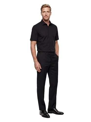 Produktbild OLYMP Herren Businesshemd Langarm Level.Five Body fit, schwarz